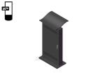 Outdoor Advertising Display Waterproof Outdoor Digital Signage 65 Inch AG Glass