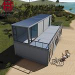 Zontop Modern Flat Pack Light Steel Structure Building Home Prefabricated Shed