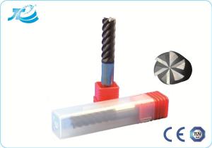 Wholesale 6 Flute End Mill Hardness 55 Square End Mill with Diameter 1.0 - 25.0mm from china suppliers