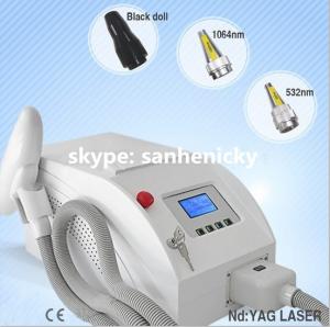 Wholesale Q switch tattoo removal nd yag laser machines with CE approved / 1064 nm 532nm nd yag lase from china suppliers
