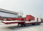 80t/100t Gooseneck Lowboy Lowbed Semi Trailer Heavy Duty 3 Axles/4 Axles
