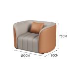 Customizable Size Luxury Hotel Lobby Booth Sofa Negotiation Table And Chairs
