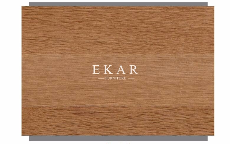 Solid Oak Wood 2 Drawers Sofa Table Center Table