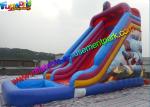 Spiderman Outdoor Inflatable Water Slides 0.55mm PVC Tarpaulin Waterproof