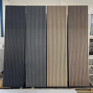 Wholesale Sound Proof Acoustic Wooden Acoustic Slat Wall Panel 13mm from china suppliers