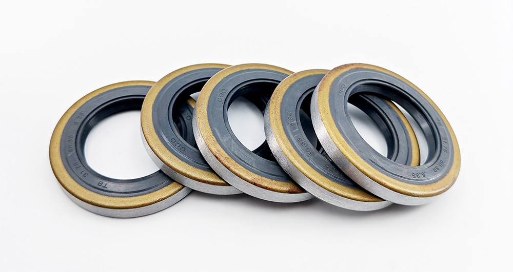 Low Friction NBR Double Lip Oil Seal Oil Ring Sealer For Gear Reducer