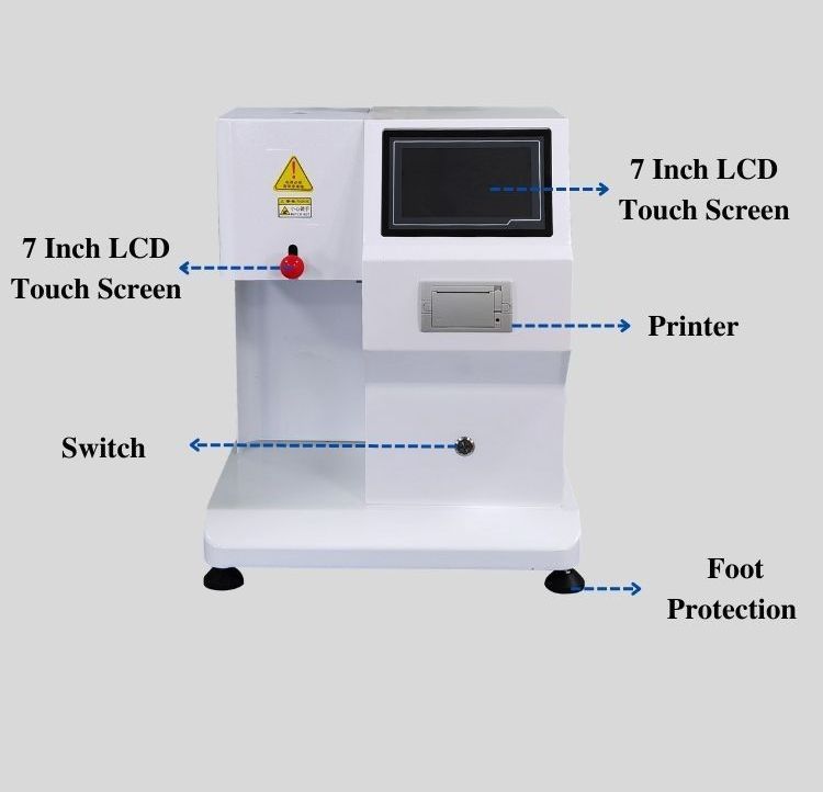 ASTM D1238 Touch Screen Plastic and Rubber Melt Flow Index Testing Machine