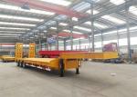 Three Axle Lowbed 80 Ton 120 Ton 50T Low Bed Semi Trailer