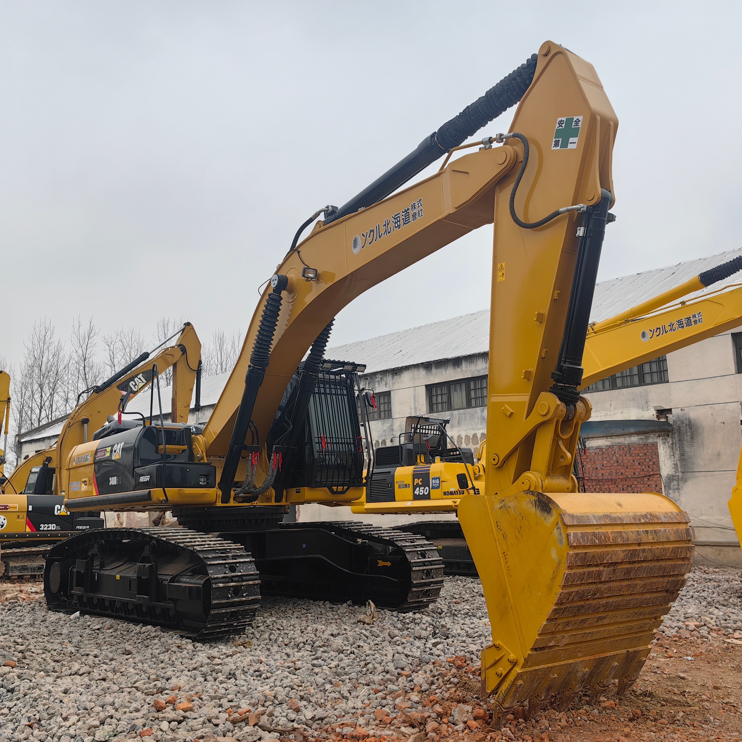 Used CAT 340D2L Excavators Heavy 40Ton Caterpillar Hydraulic System Machinery