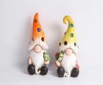 Colorful Polyresin Garden Ornaments Rustproof Polyresin Gnome