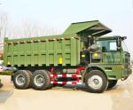 6x4 Driving Mining Dump Truck , Heavy Duty 6x4 Tipper Truck 371hp / 420hp Engine