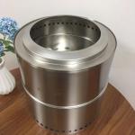 Stainless Steel Smokeless Wood Fire Pit