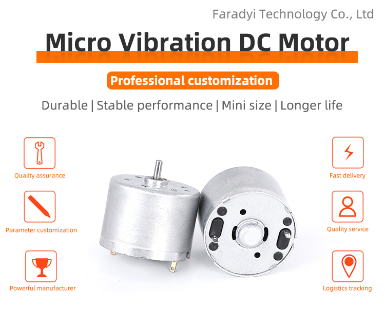 Faradyi Customized 0.09 A Mini Dc Motor 6v 4500rpm 310 Micro Brushless BLDC Dc Motor For Fan Ev Car Vehicles/ Air Freshener