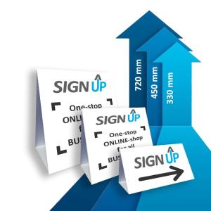 Wholesale Waterproof Corflute PP Roster Sign Customized Corrugated Plastic Sign from china suppliers