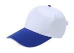 Kids Stylish Baseball Caps Stitching White And Orange , Washed Canvas Baseball