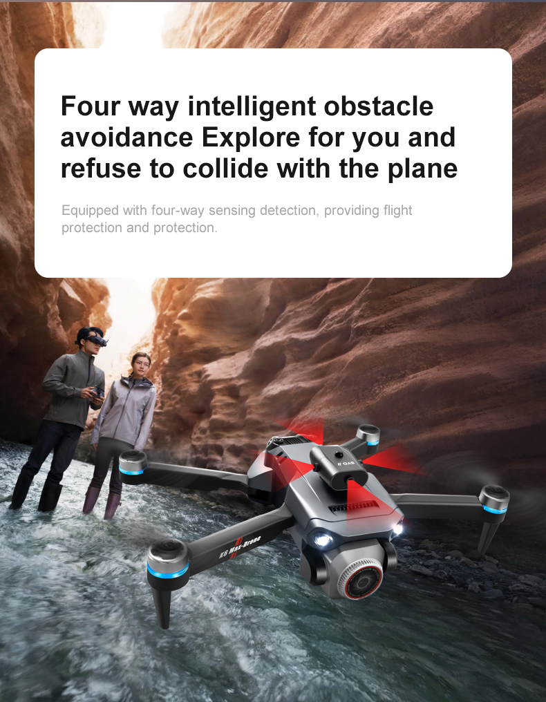 K6 Max Drone Wifi Foldable Remote Control Helicopter Perfect for Thrilling RC Dron Toy Gifts