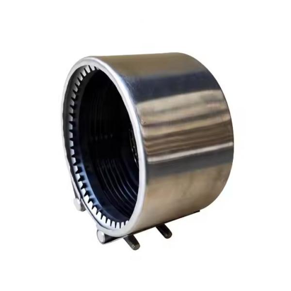 SS316 Stainless Steel Oil Grinder HDPE Pipe Repair Clamp Customized For Large