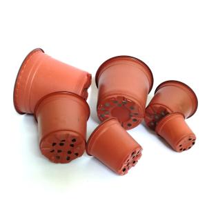 Wholesale PP Plastic bicolored Flower Garden Pots For Planting from china suppliers