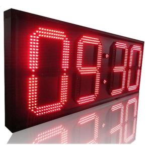 Wholesale RS485 5000mcd 24in Led Gas Station Signs Iron Cabinet from china suppliers