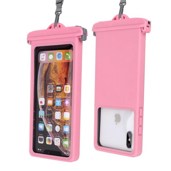 Universal IP68 Waterproof Phone Bags PE Dustproof Touch Screen for Iphone Samsung Huawei