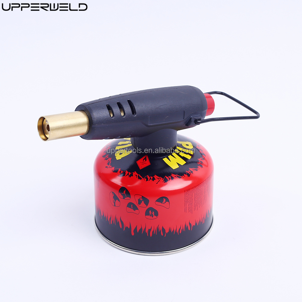 Gas Butane Torch Upper Adjustable Flame Gun for Kitchen Tools Brazing and Cutting