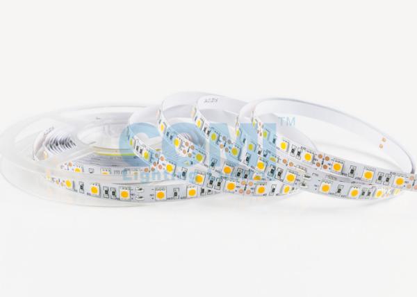 5050 LED Light Strips in Amber Color 1500 - 1700K , Dimmable LED Strip Lights