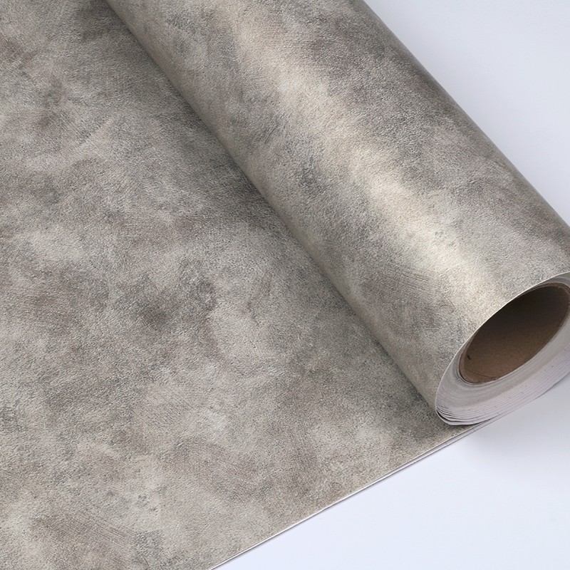 Luxury Dark Gray Wallpaper with Geometric Pattern 0.6m Width Vinyl Wall Stickers Removable Wall Paper Customized Design