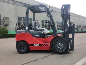 Wholesale 3000mm 6k 3t Dual Fuel Gasoline LPG Forklift Machine from china suppliers