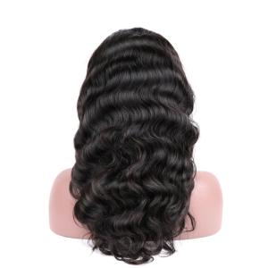 Wholesale Brazilian Wig Virgin Body Wave Human Hair , 360 Frontal Wig Lace Front Closure from china suppliers