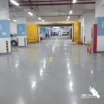 OEM 100 Solids Epoxy Floor Coating Self Defoaming Alkali Resistant