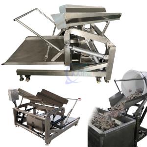 Wholesale seafood ice container hoist plastic seafood ice chest lift ice box Electric forklift commercial cooler box Electric lift from china suppliers