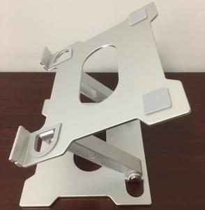 Wholesale Anodizing 3.0mm Laptop Cooling Stand Silver Aluminum Foldable Tablet Holder from china suppliers