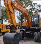 15 Ton Good Quality Used Hyundai 150W-7 Excavator Secondhand Construction