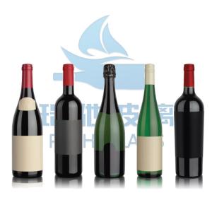 Wholesale Green Brown Clear Frosted Empty Burgundy Glass Wine Bottle for Custom Requirements from china suppliers
