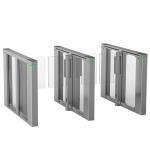 Glass Optical Slim SUS316 RS232 Turnstile Entrance Gates