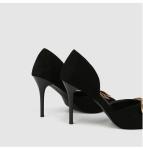 ZM017 Single Shoes Women 2020 Spring New Women'S Shoes Stiletto Pointed Toe