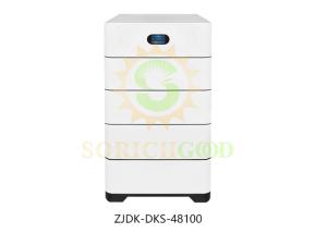 Wholesale 4.8KWH 9.6KWH Stackable Ion Battery Storage For Residential Commercial And Industrial from china suppliers
