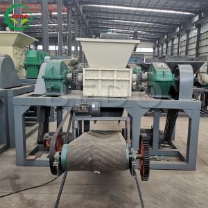 Wholesale Twin Shaft Pallets Tyres Paint Bucket Shredder With Alloy Steel Blade from china suppliers