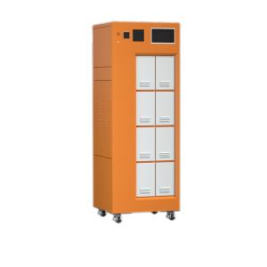 Wholesale Orange Electric Motorcycle Swappable Battery 8 Shared AC200V~240V from china suppliers
