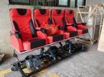 7D Cinema Virtual Game Machine 8 Seats Mecha Dynamic Wood Material