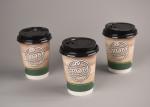 Take Out Package Insulating Drink Paper Cups for Coffee Double Wall Paper Cups