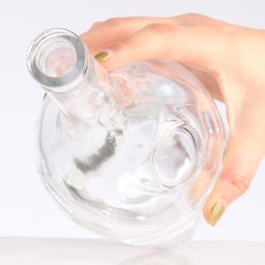 Wholesale Acceptable Customer's Logo Long Neck Flint Vodka Whisky Rum Bottle for Fancy Spirits from china suppliers