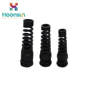 Wholesale Tensile Nylon Cable Gland Strain Relief Spiral Type Metric Cable Gland M Thread from china suppliers