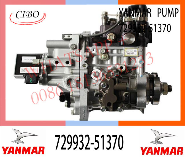 729932-51370 YANMAR Diesel 4TNV94 Engine Fuel Injection Pump 729932-51360