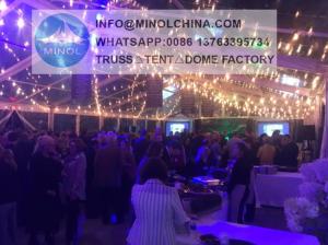 Wholesale Luxury Mixed-party Church Tent for Sale, White Wedding Maruqee from china suppliers