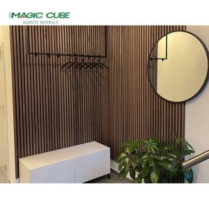 Wholesale Handcrafted Wood Acoustic Panels HPL Finish for Sound Absorption by Woodupp Akupanel from china suppliers
