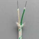 Solid Conductor Thermocouple Cable K Type Fiberglass Compensate Cable
