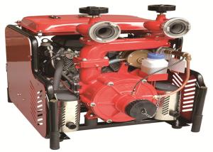 Wholesale Two Stage High Pressure Water Pumps For Fire Fighting Middle Flow Double Cylinder from china suppliers
