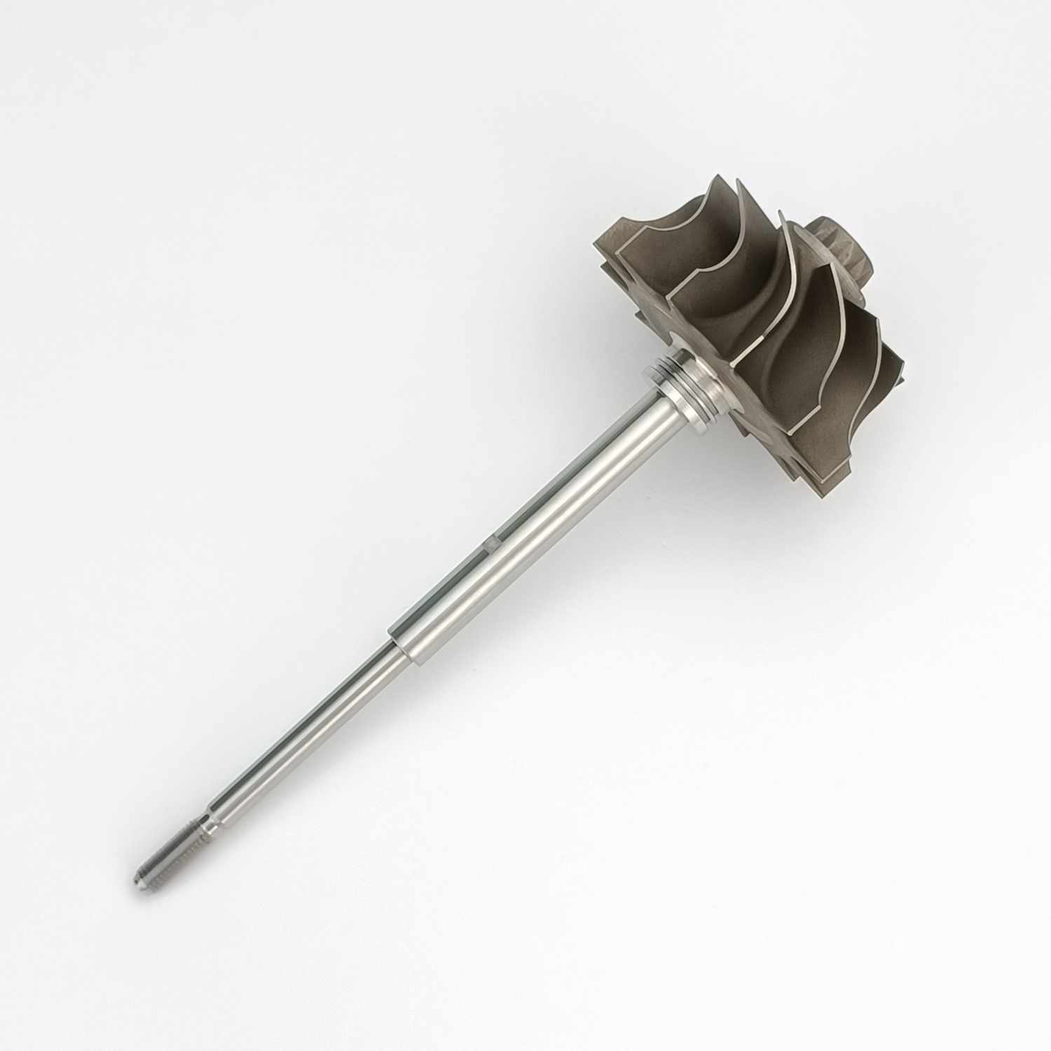 MS-TECH Turbo HE500VE Turbine Wheel Shaft 4041851 Ind 84mm Exd 68mm Blades12