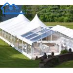Aluminium Alloy PVC Waterproof Transparent Span Event Marquee Tent For Outdoor